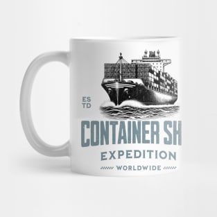 Container Ship Mug